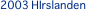 2003 HIrslanden