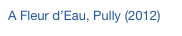 A Fleur d’Eau, Pully (2012)